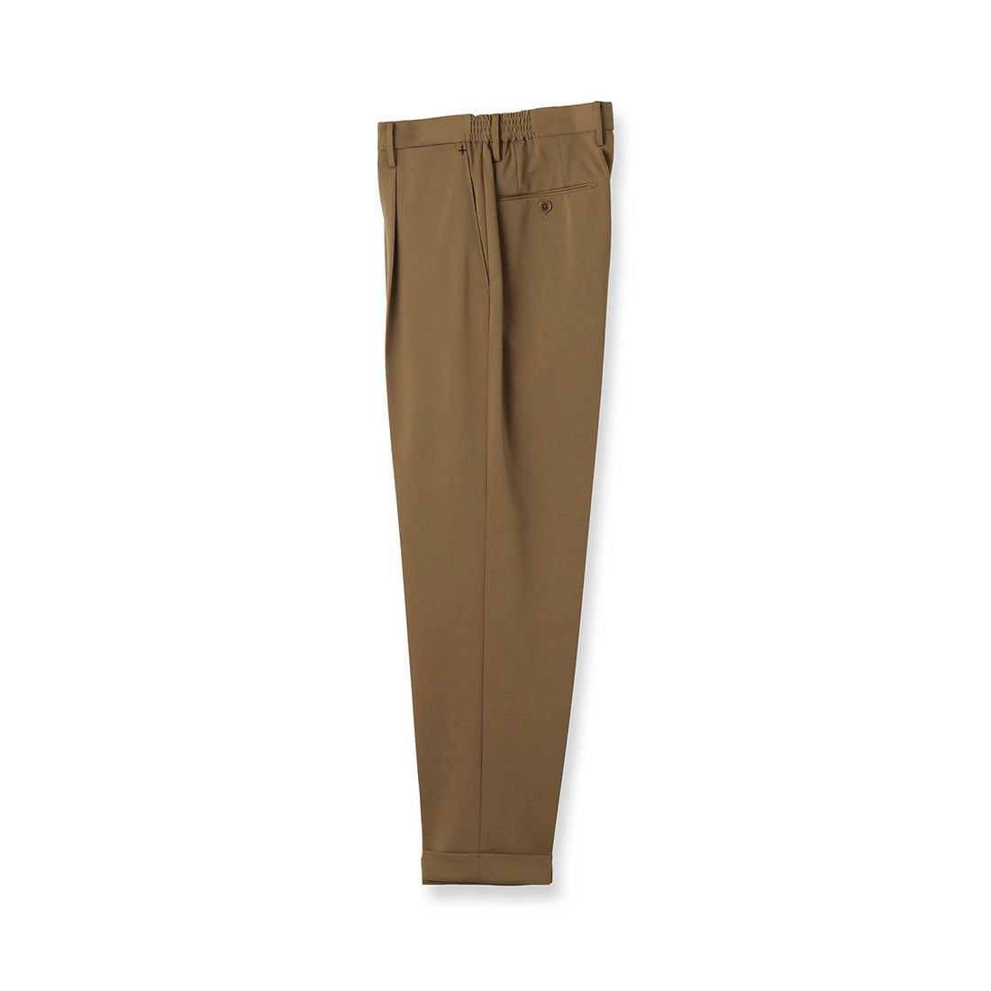 Matte Twist  Easy Trousers Color: Camel