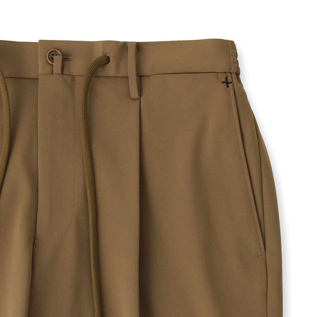 Matte Twist  Easy Trousers Color: Camel