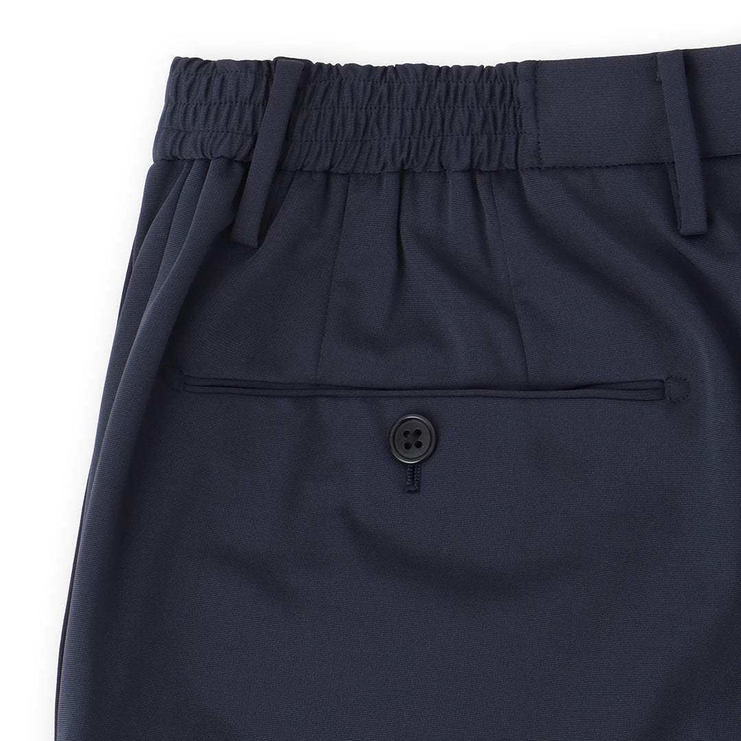 【Renewal】Matte Twist  Easy Trousers Color: Navy