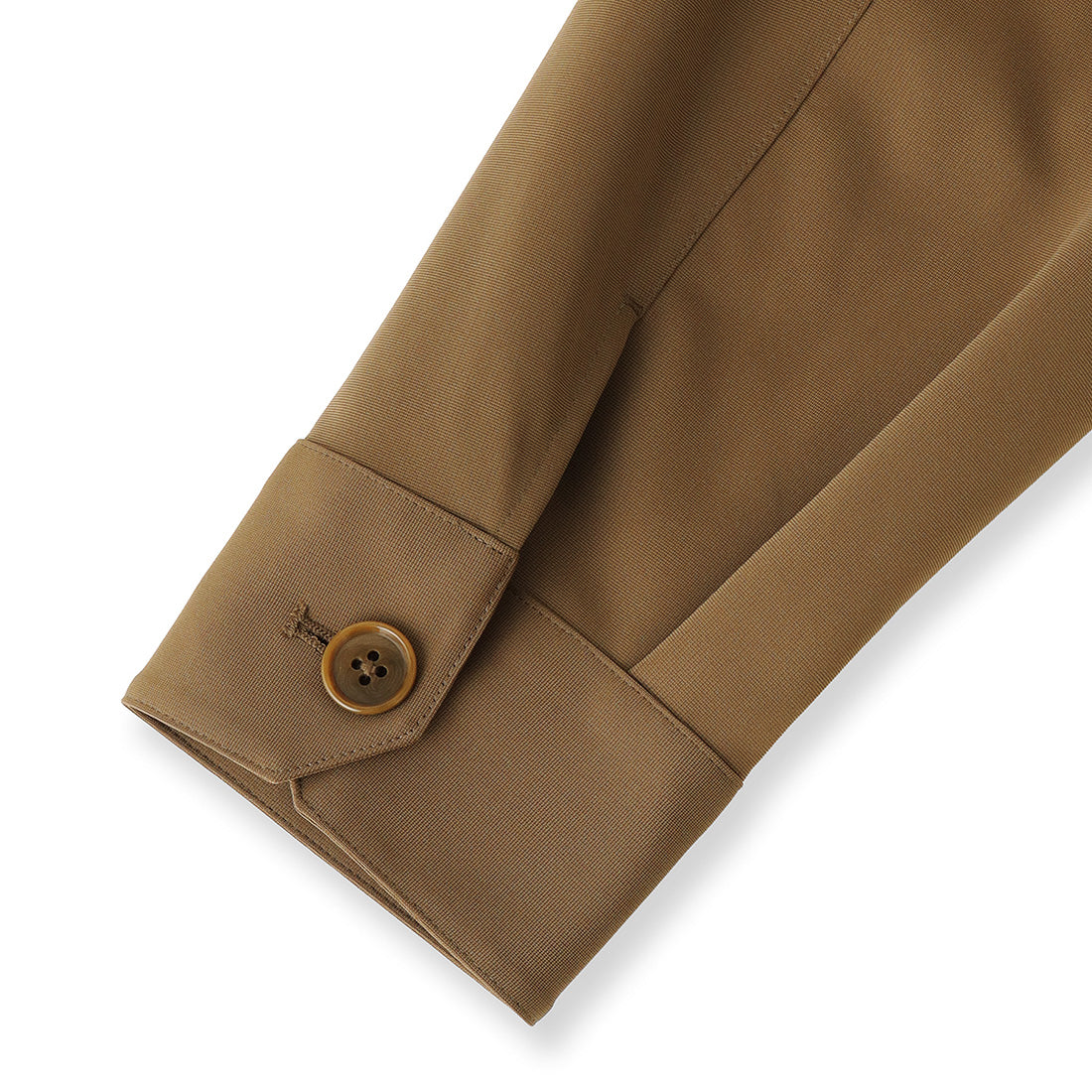 Matte Twist Fatigue Shirt Color: Camel