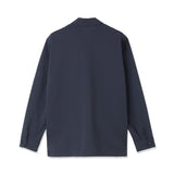Matte Twist Fatigue Shirt Color: Navy