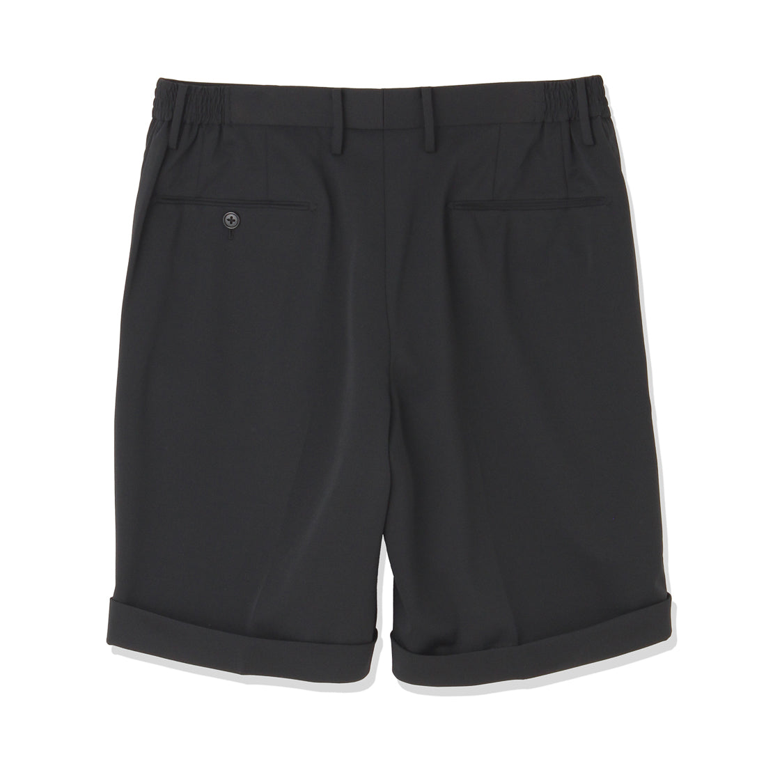 Matte Twist Short Pants Color: Black