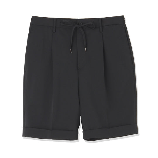 Matte Twist Short Pants Color: Black