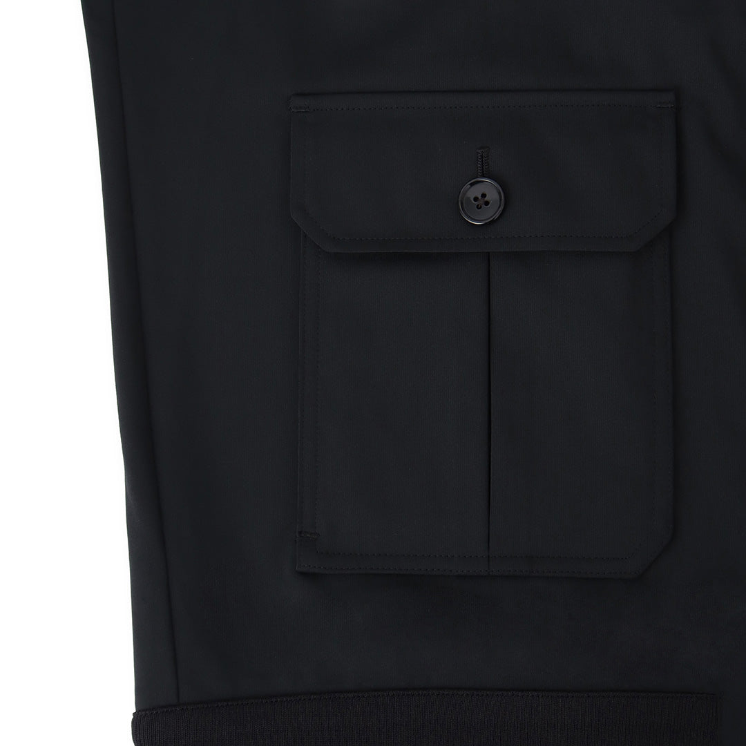 【9月12日発売】Matte Twist Stand Collar Jacket  Color: Black