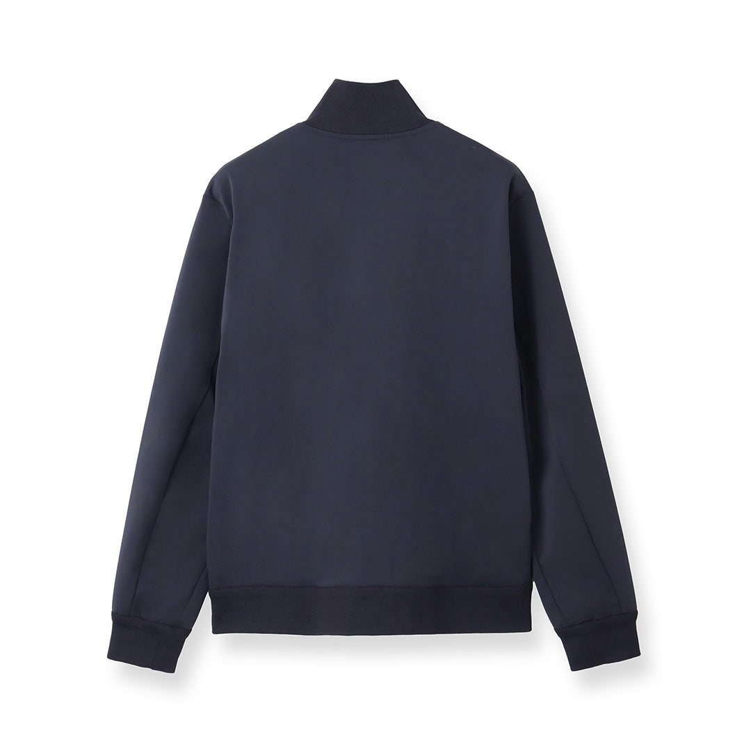 【9月12日発売】Matte Twist Stand Collar Jacket  Color: Navy