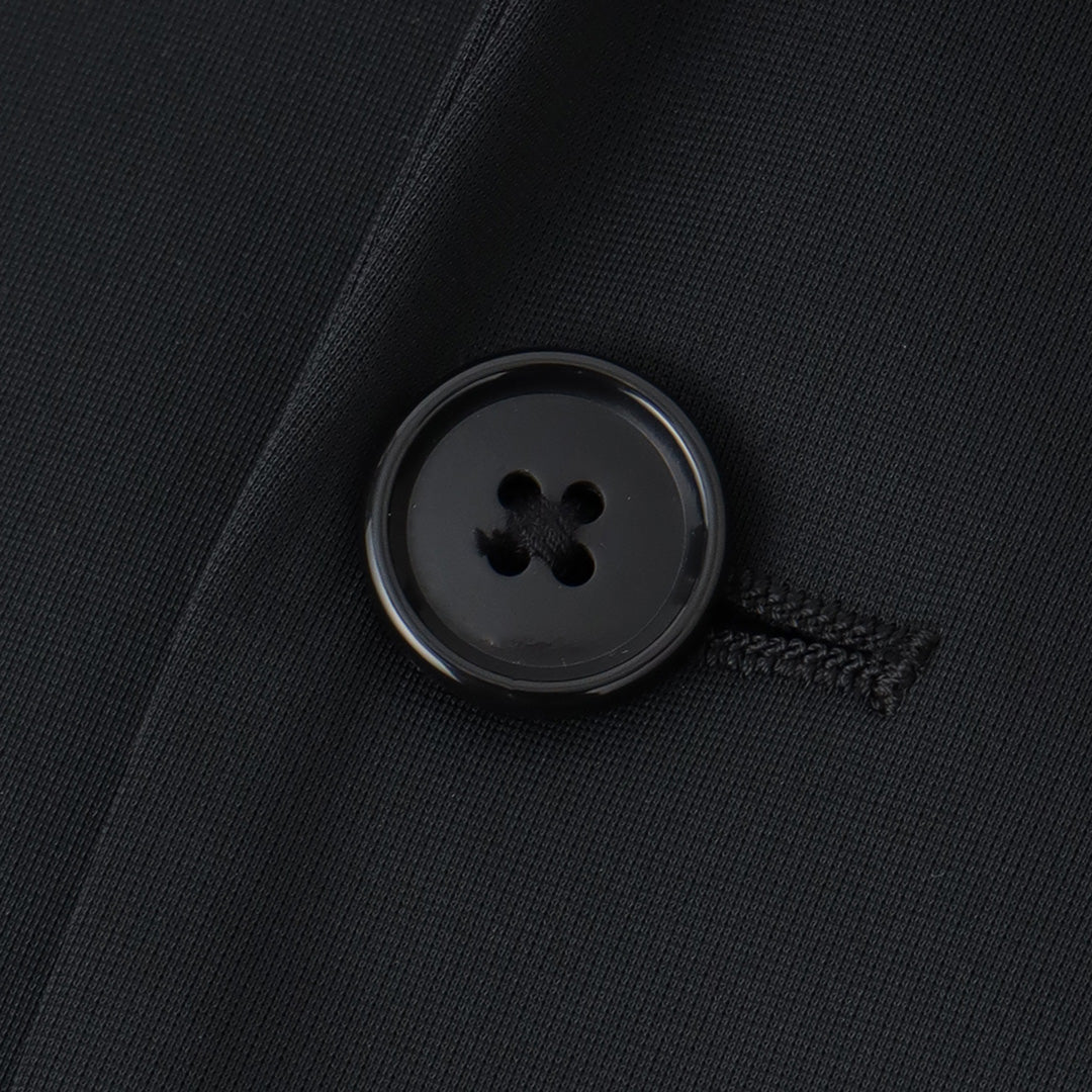 【Renewal】Matte Twist Tailored Jacket Color: Black