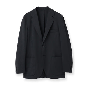 【Renewal】Matte Twist Tailored Jacket Color: Black