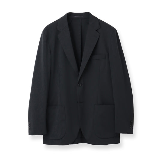 【Renewal】Matte Twist Tailored Jacket Color: Black
