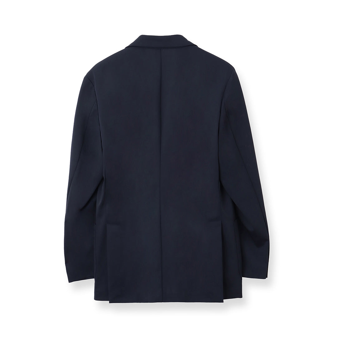【Renewal】Matte Twist Tailored Jacket Color: Navy