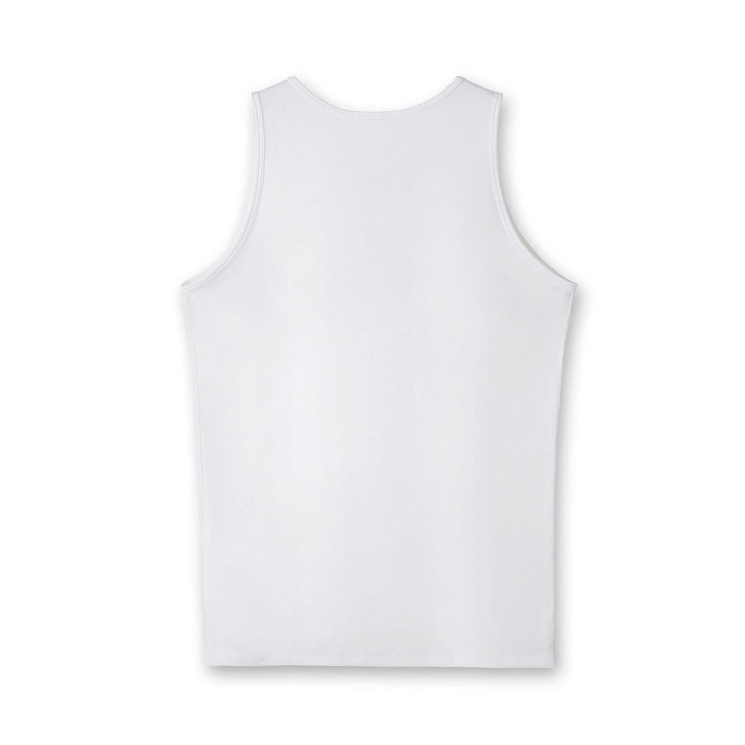 Micro Pile Comfort Tank Top Color: White