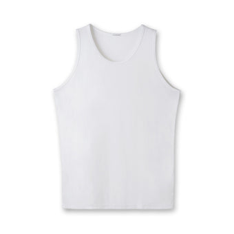 Micro Pile Comfort Tank Top Color: White