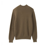 Middle Gauge Crew Neck Knit Color: Fawn