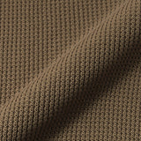 Middle Gauge Crew Neck Knit Color: Fawn