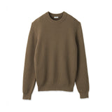 Middle Gauge Crew Neck Knit Color: Fawn