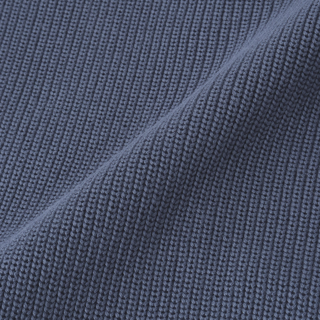 Middle Gauge Drivers Knit Color: Graphite Blue