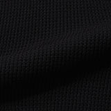 Middle Gauge Turtleneck Knit Color:Black