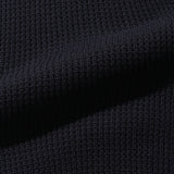 Middle Gauge Turtleneck Knit Color: Navy