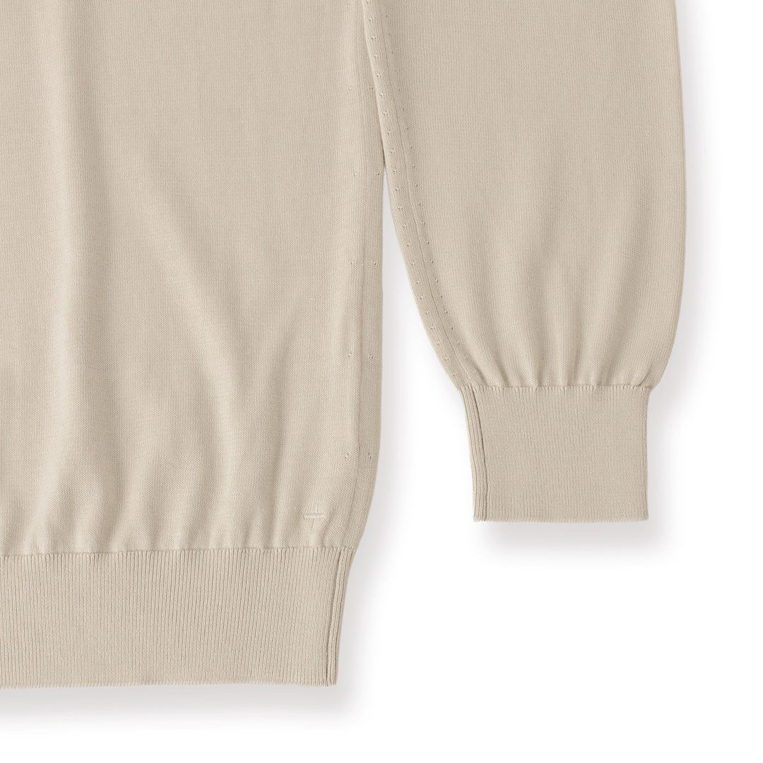 スビンプラチナム モックネックニット パール | ＋CLOTHET ONLINE