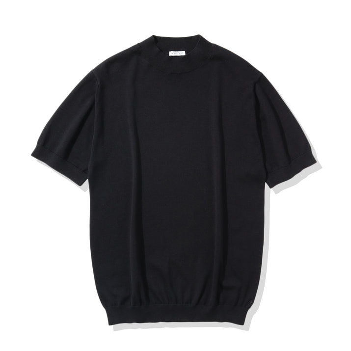 スビンプラチナムモックネックニットTシャツの商品画像4