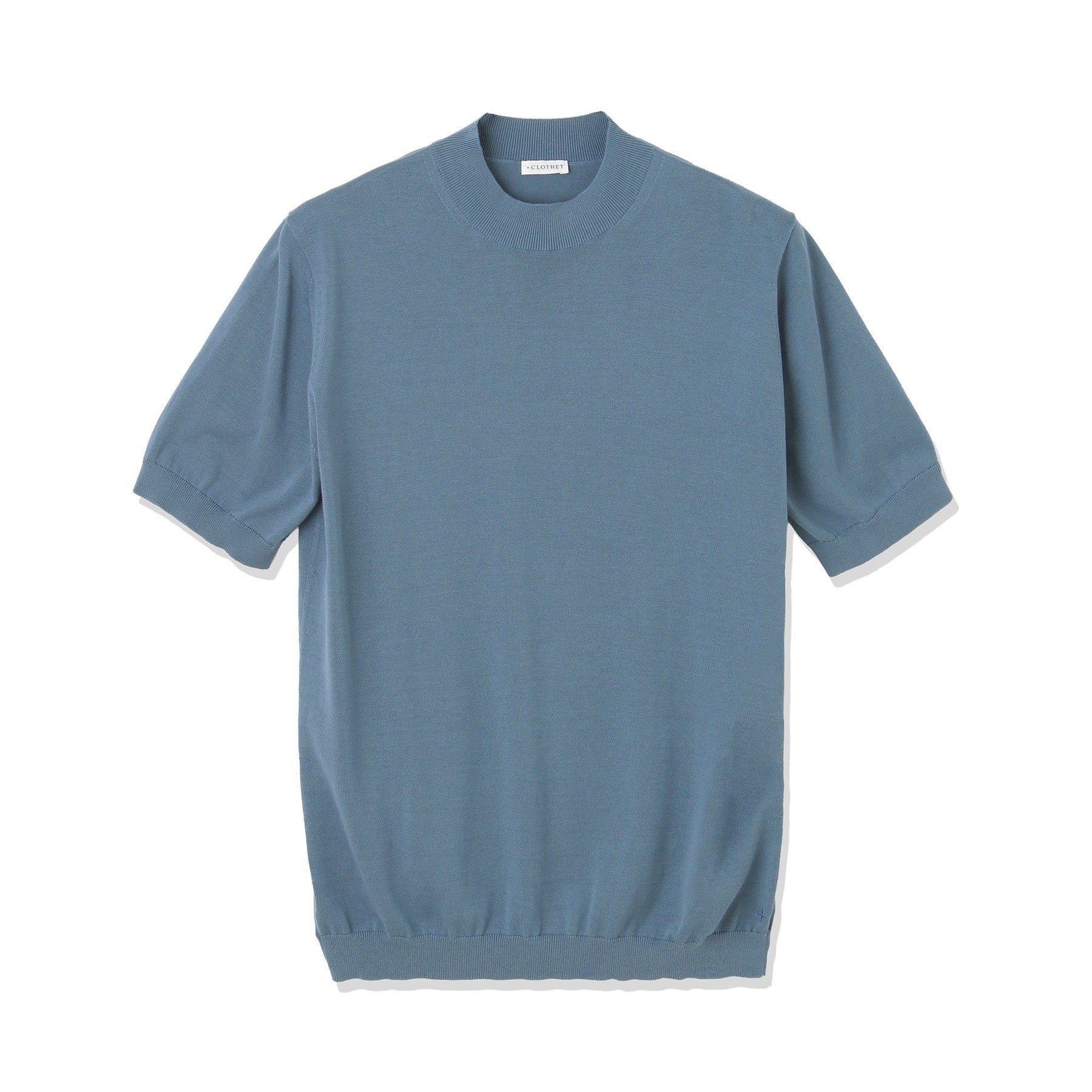 スビンプラチナム モックネックニットTシャツ｜商品一覧