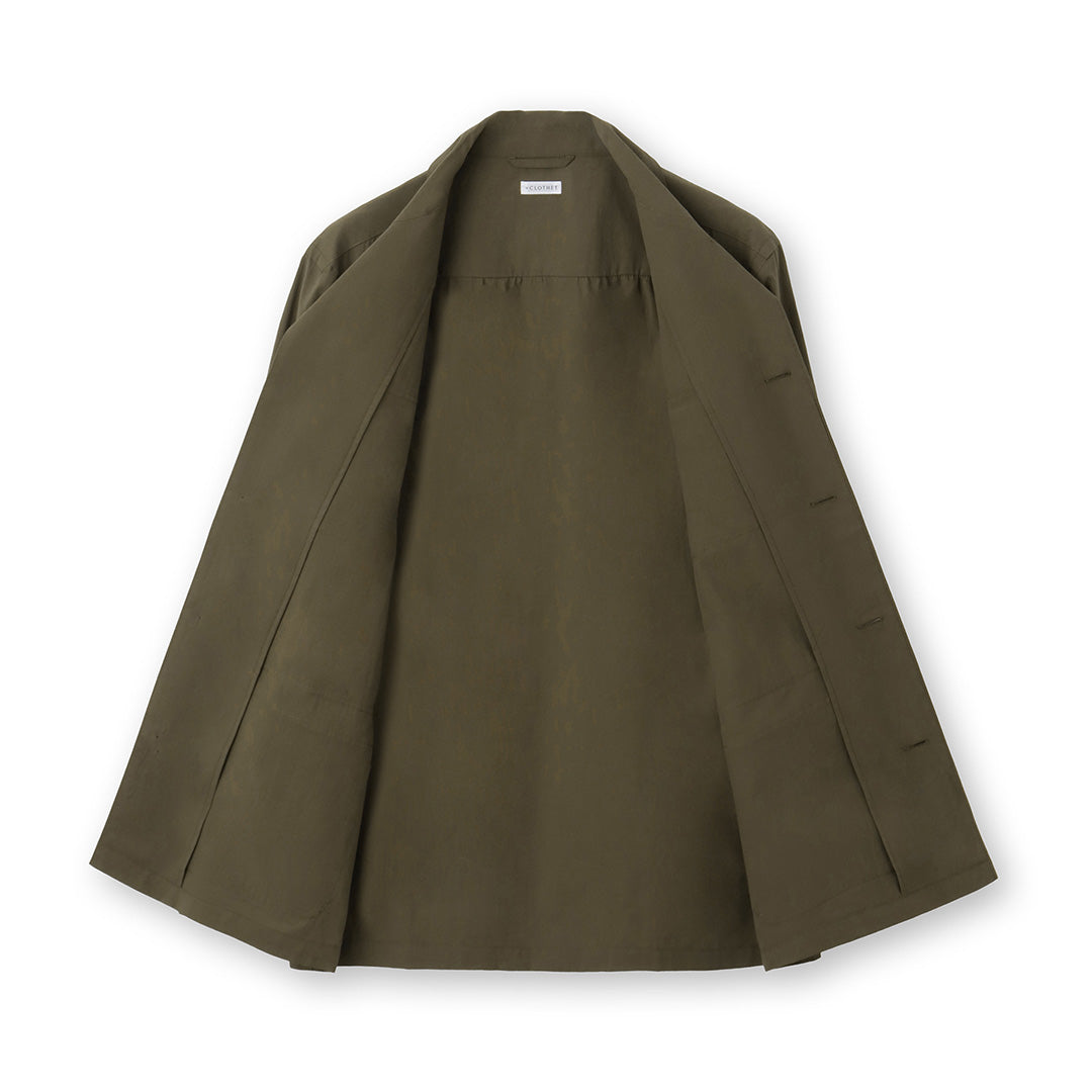 Natural Typewriter Safari Jacket color: Khaki