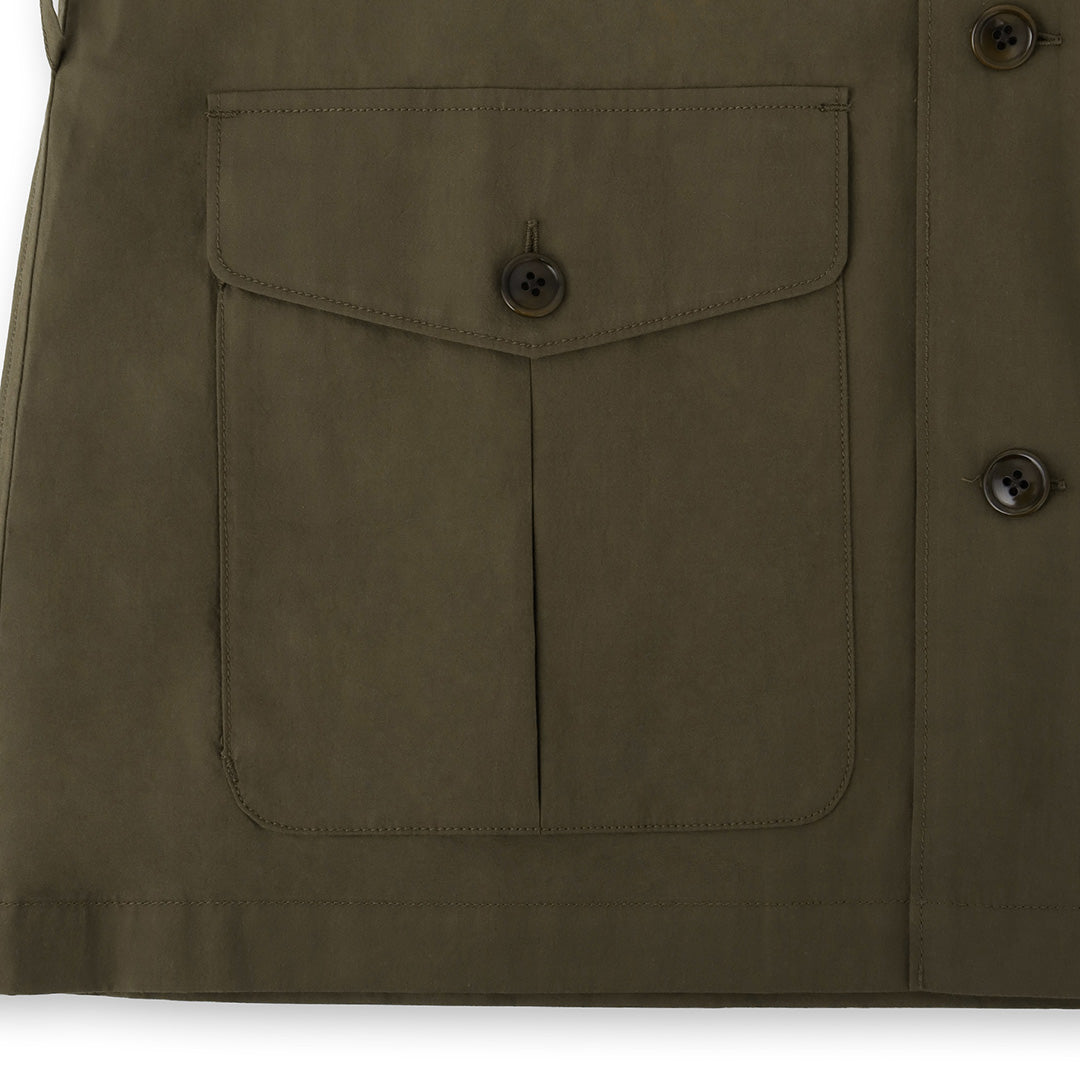 Natural Typewriter Safari Jacket color: Khaki