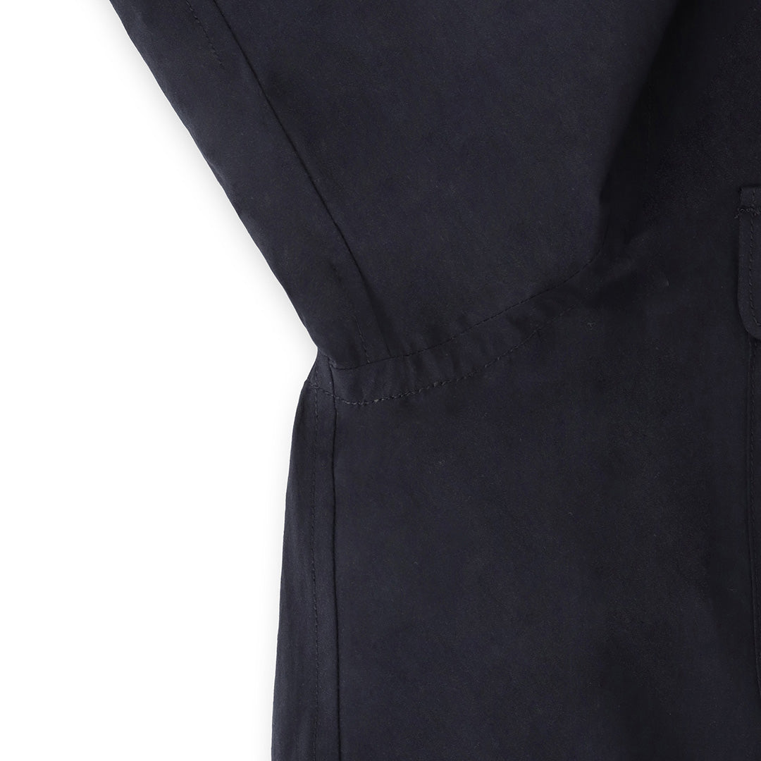 Natural Typewriter Safari Jacket color: Navy