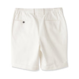 Reactive White Denim Short Pants Color: Off White