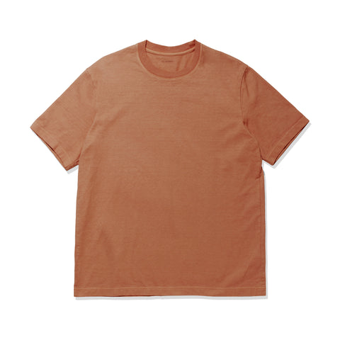 Recycled Suvin Botanical Dye T-shirt Color: Sunset