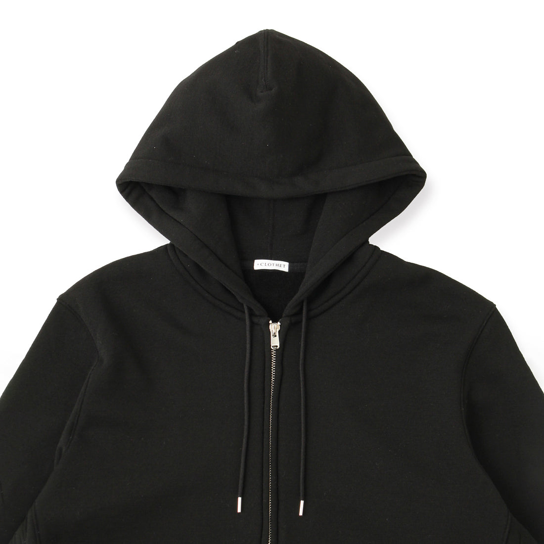 Wool Pile Hoodie Color: Black
