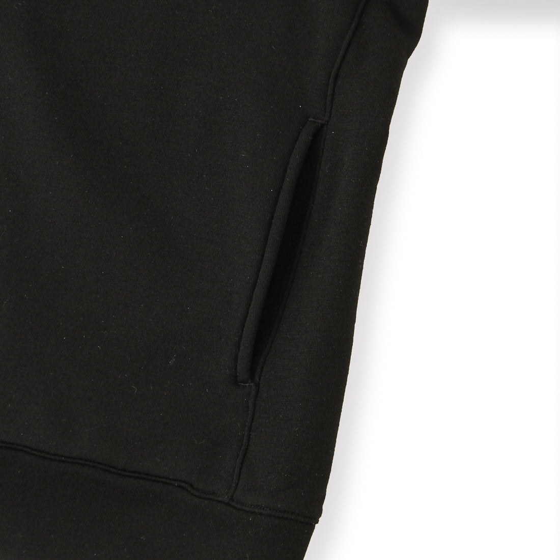 Wool Pile Hoodie Color: Black