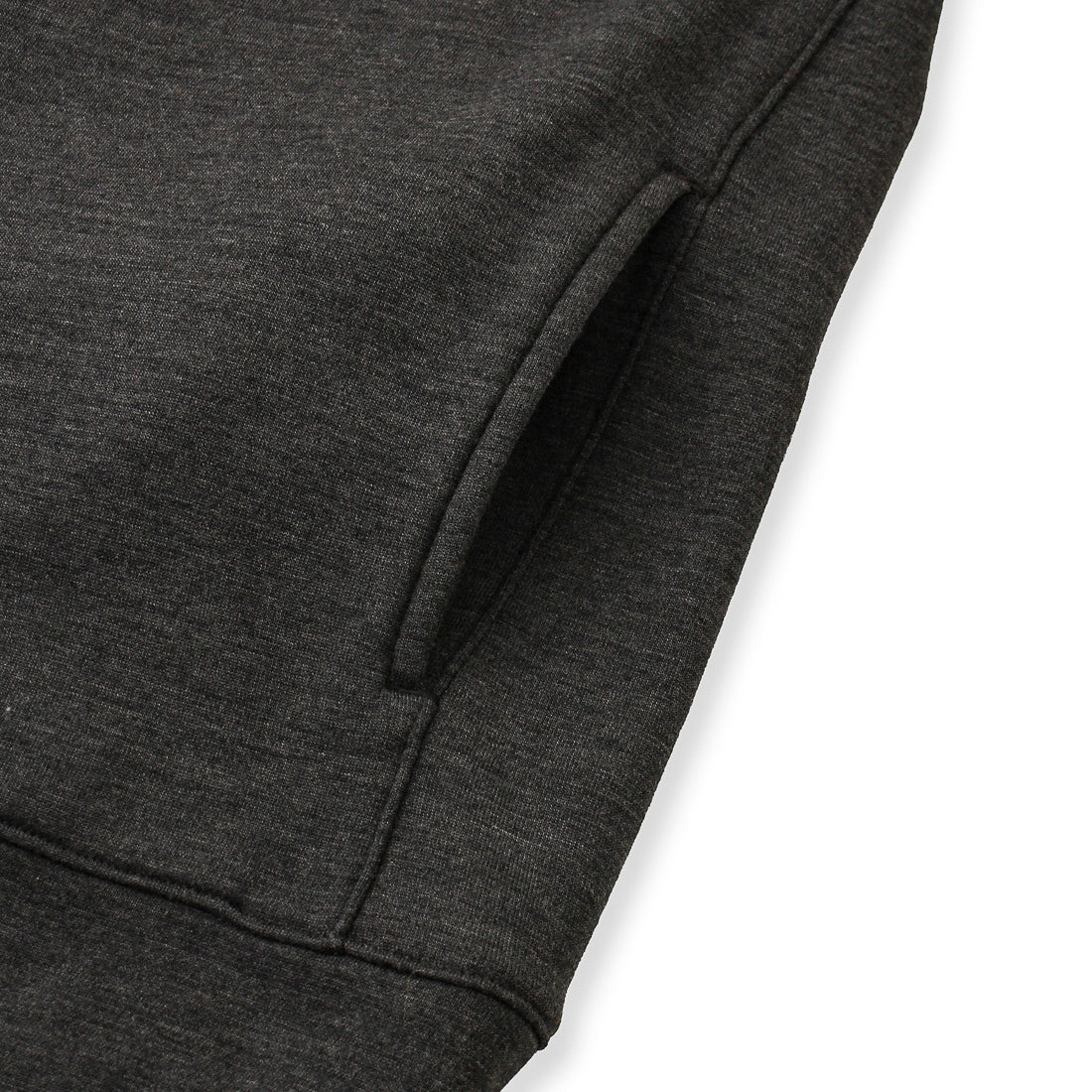 Wool Pile Hoodie Color: Medium Gray