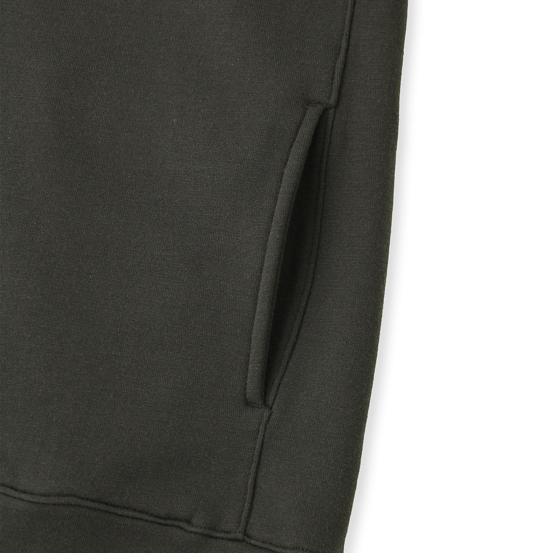 Wool Pile Hoodie Color: Khaki