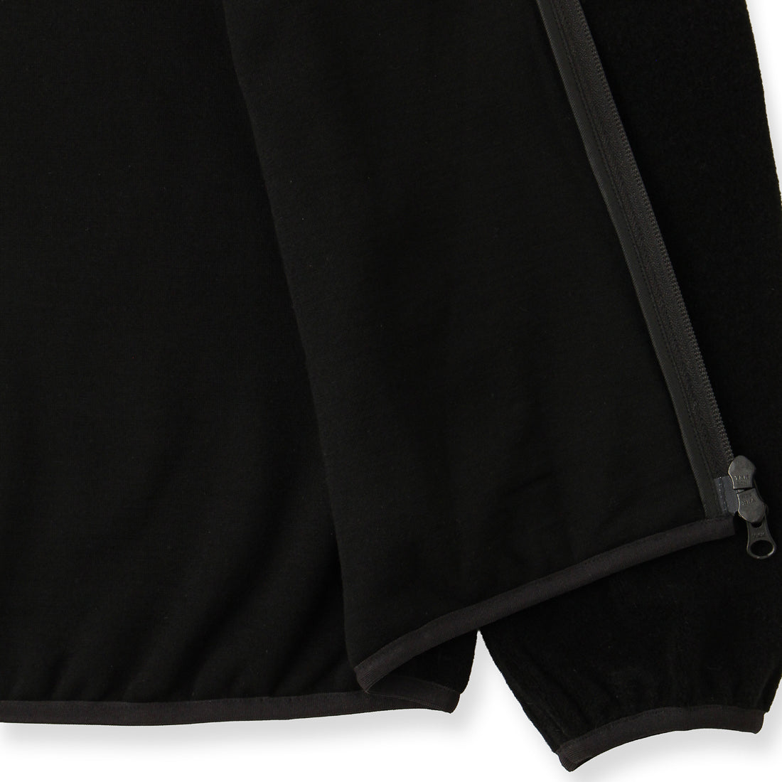 Wool Pile Jacket Color: Black