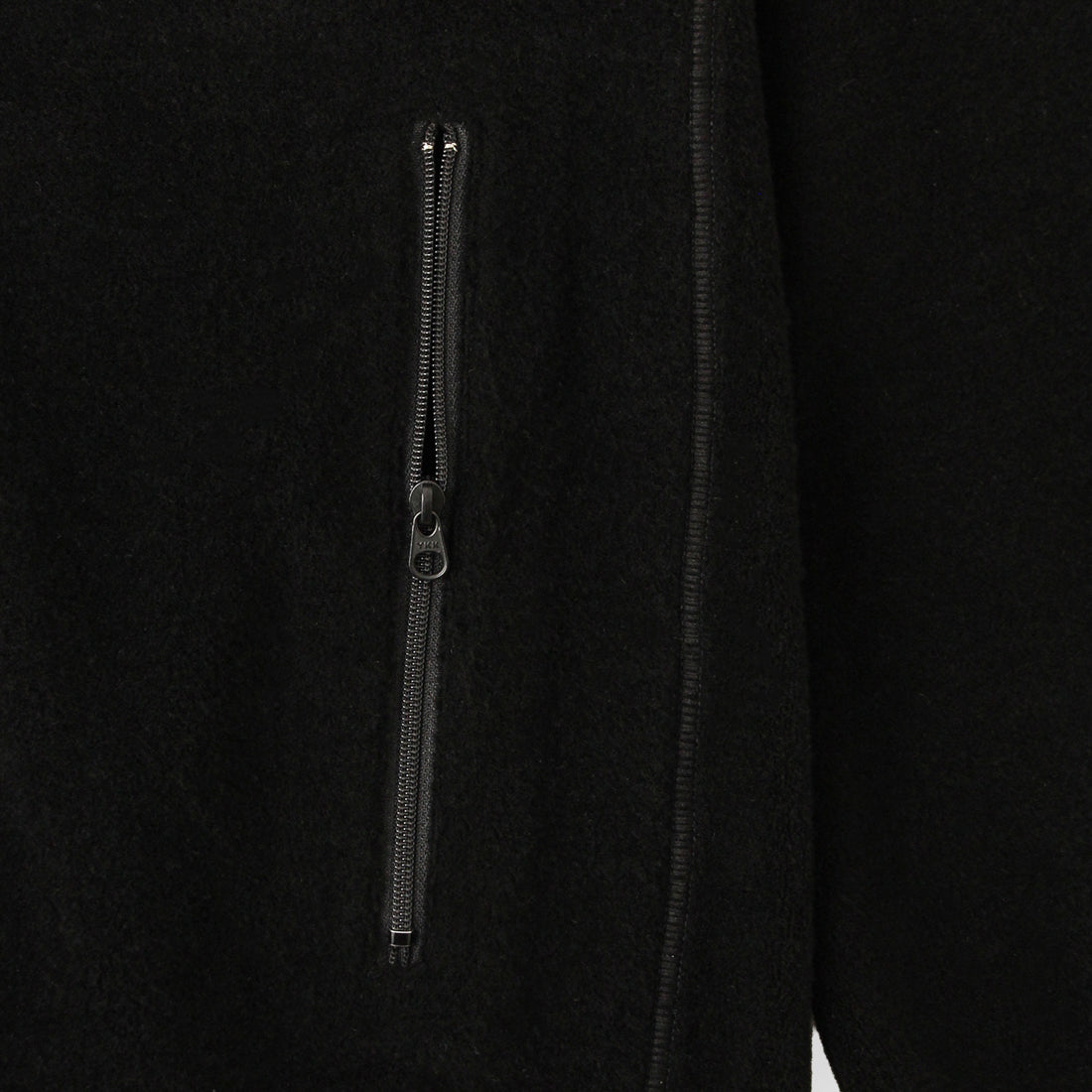 Wool Pile Jacket Color: Black