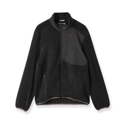 Wool Pile Jacket Color: Medium Gray