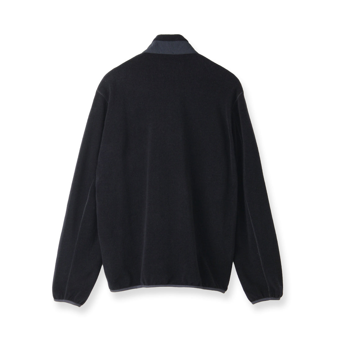 Wool Pile Jacket Color: Navy