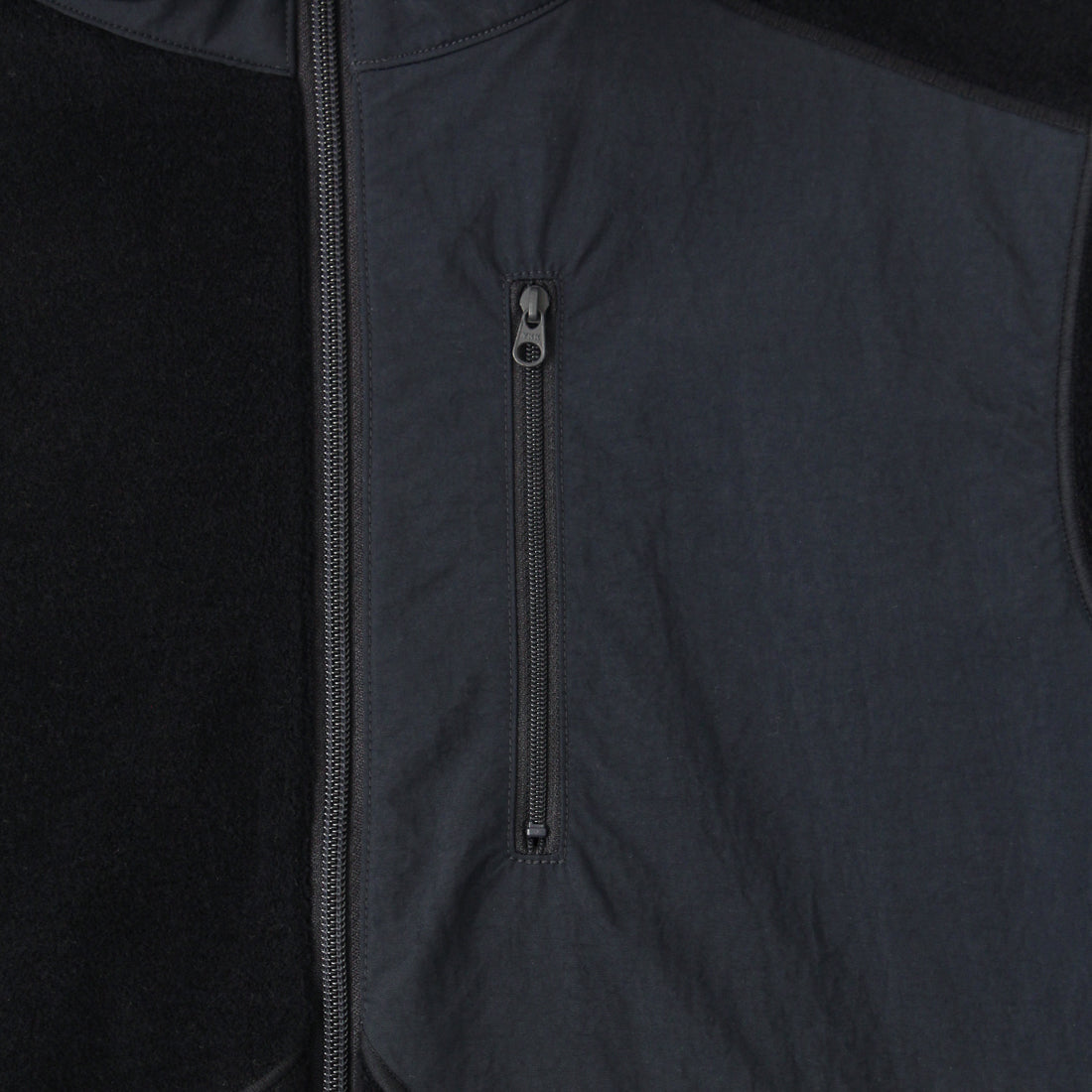 Wool Pile Jacket Color: Navy