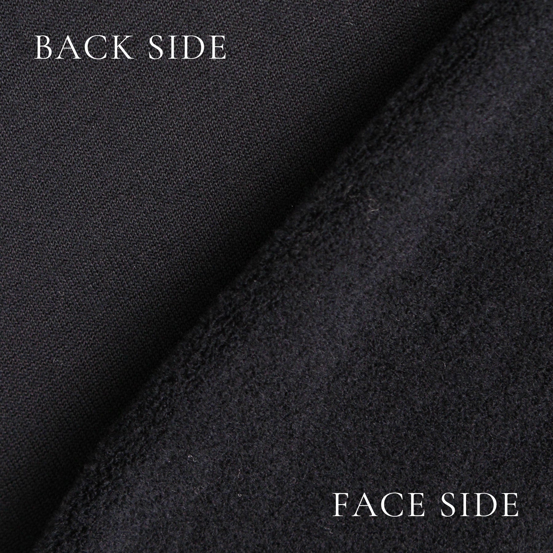 Wool Pile Jacket Color: Navy