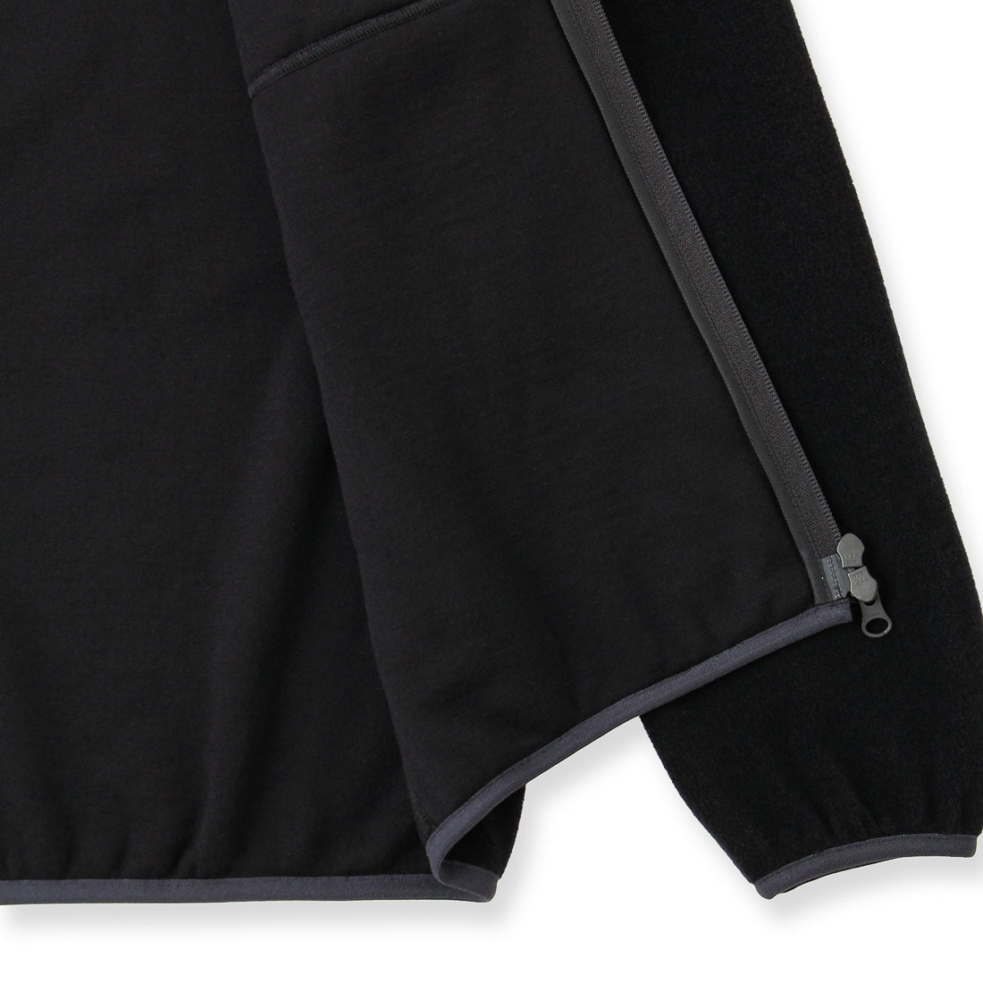 Wool Pile Jacket Color: Navy