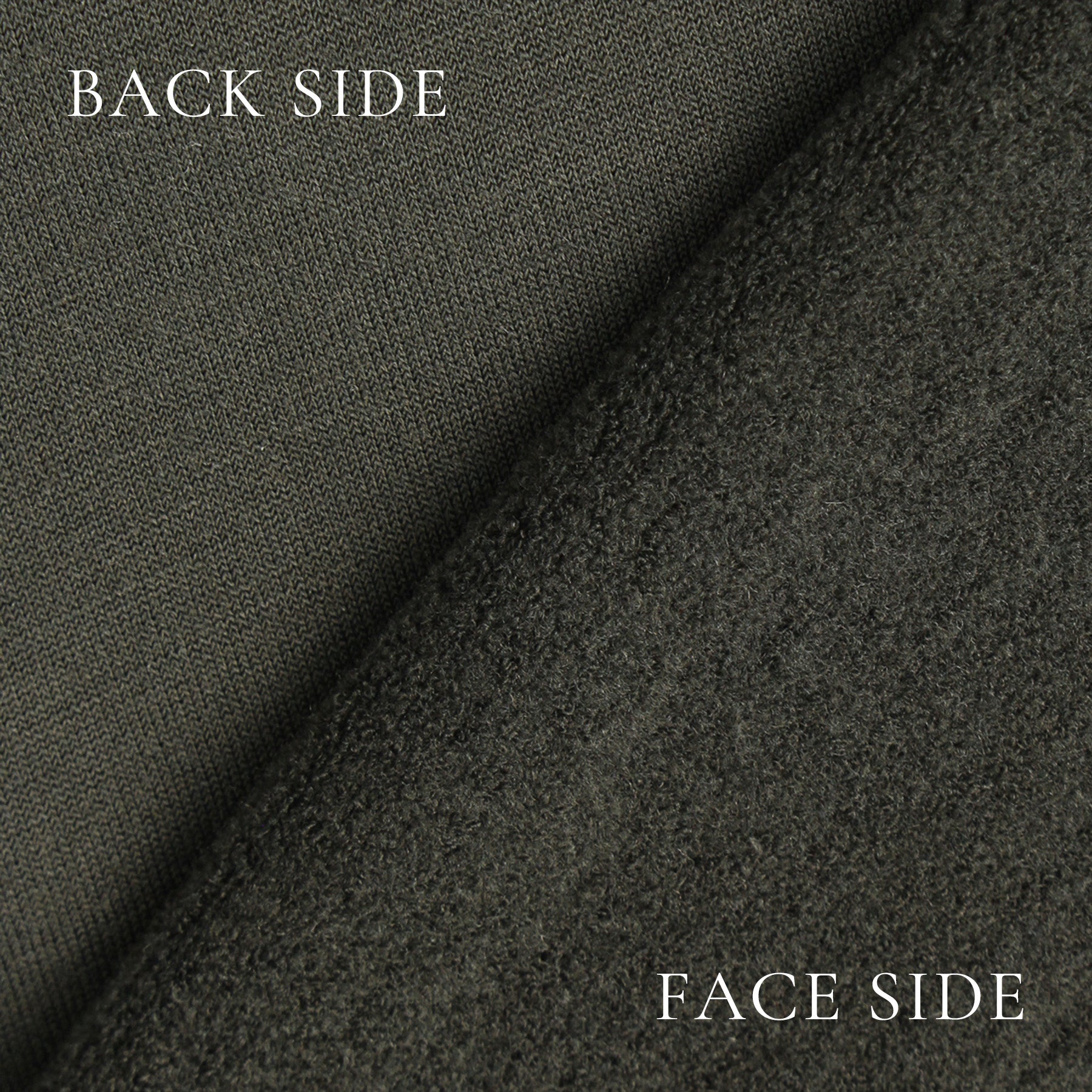 Wool Pile Jacket Color: Khaki