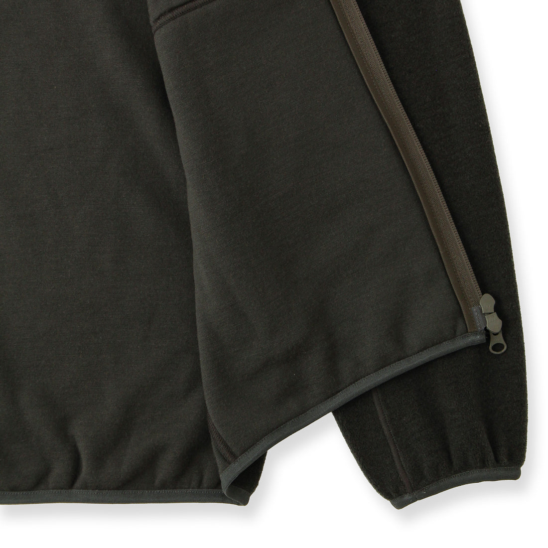 Wool Pile Jacket Color: Khaki