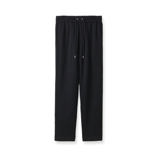 Wool Pile Sweatpants Color: Navy