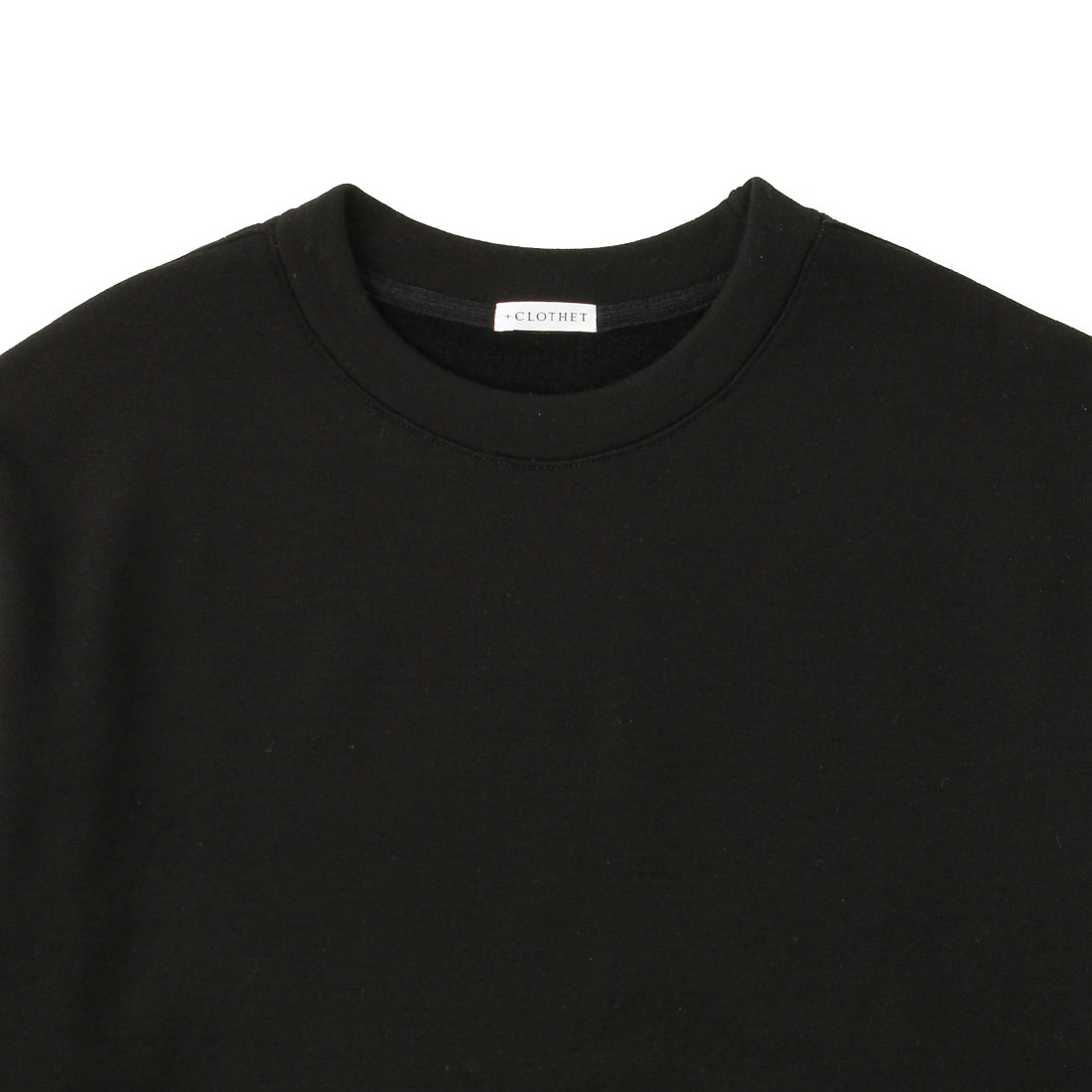Wool Pile Sweatshirt Color: Black