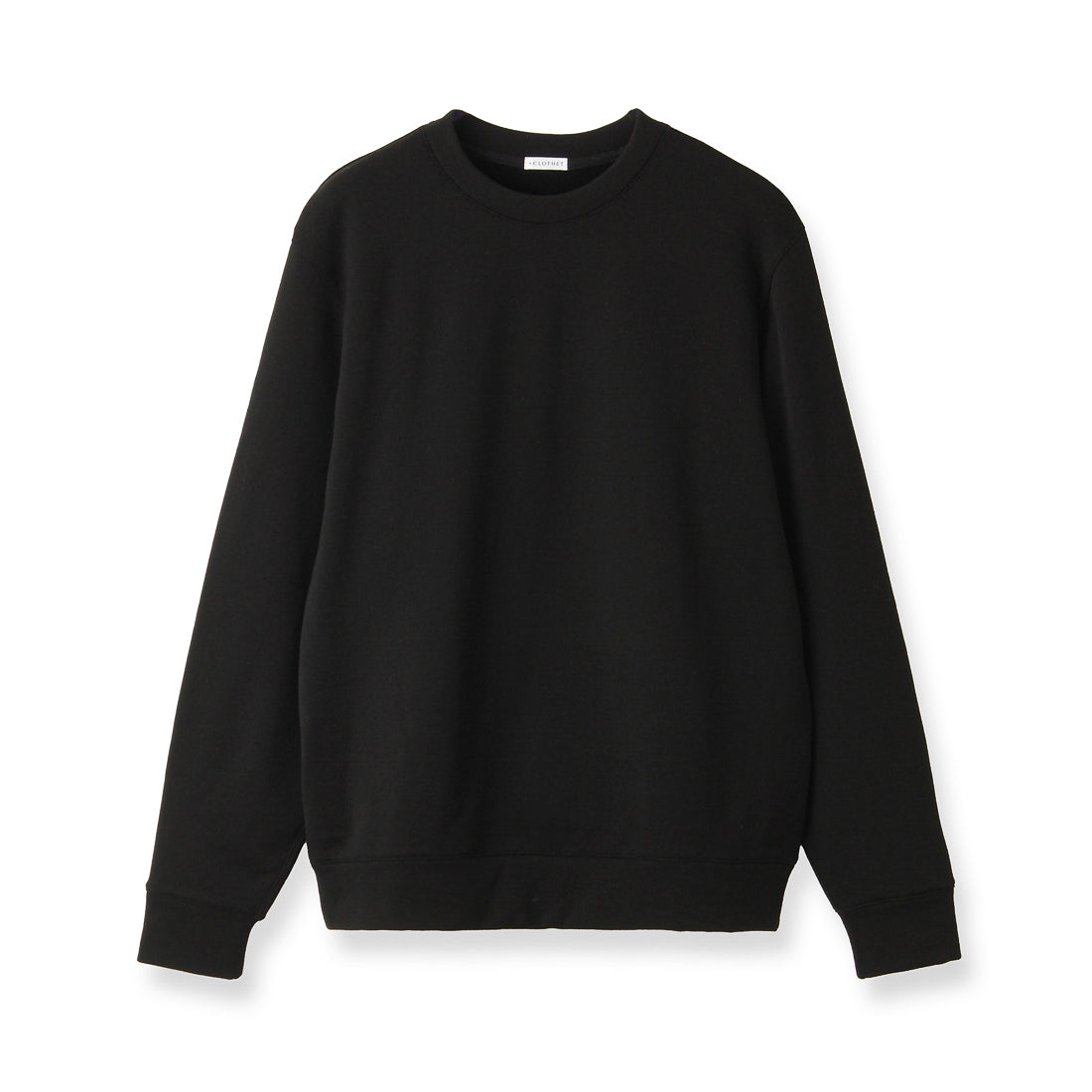 Wool Pile Sweatshirt Color: Black