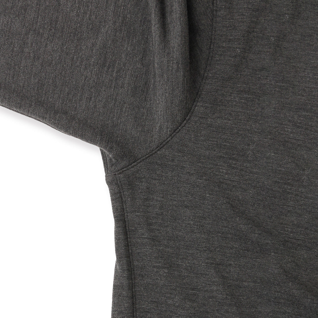 Wool Pile Sweatshirt Color: Medium Gray