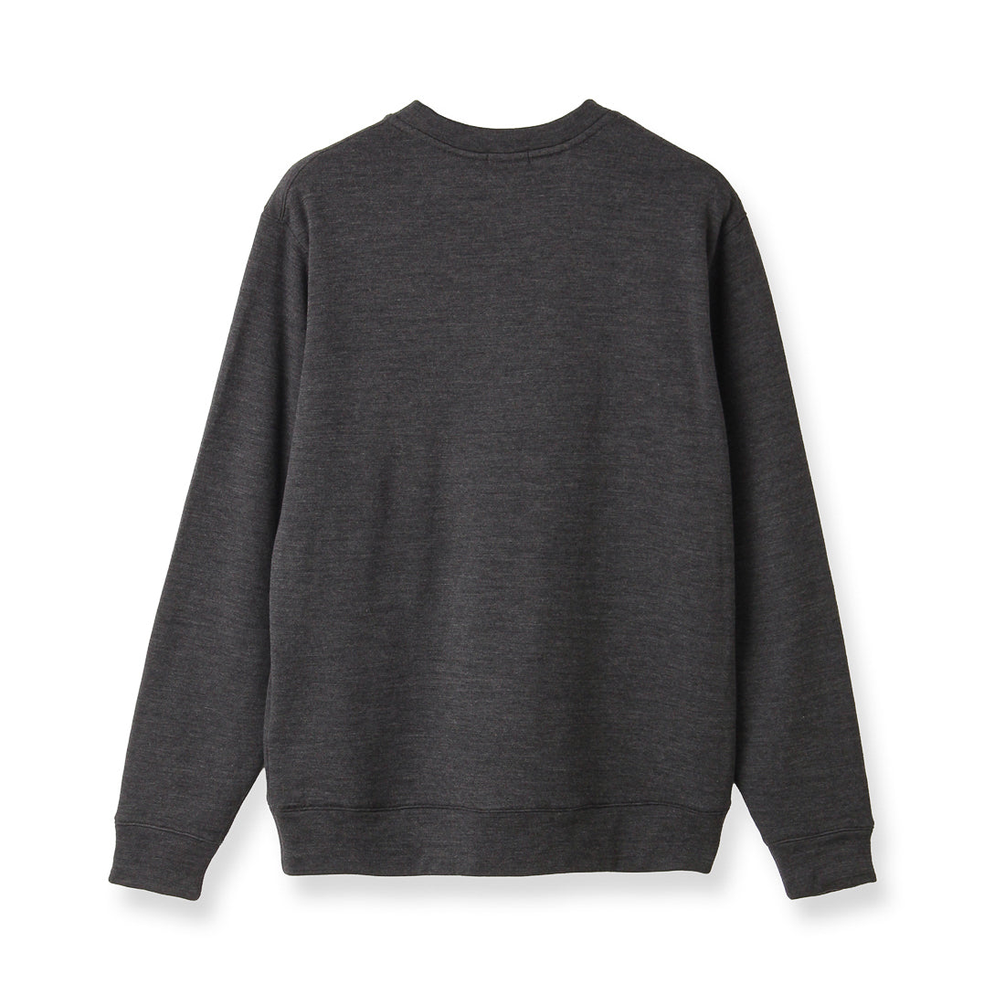 Wool Pile Sweatshirt Color: Medium Gray