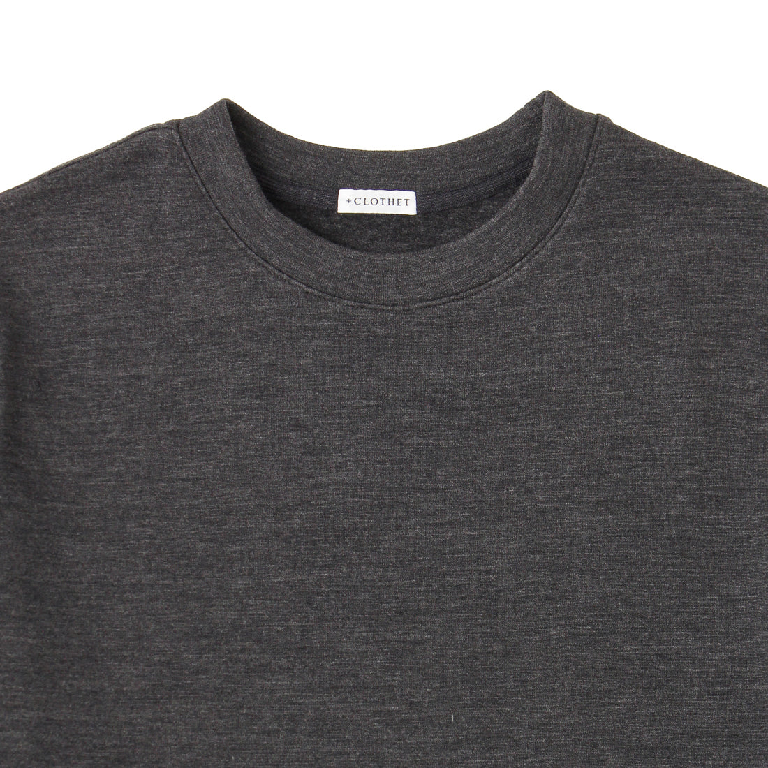 Wool Pile Sweatshirt Color: Medium Gray