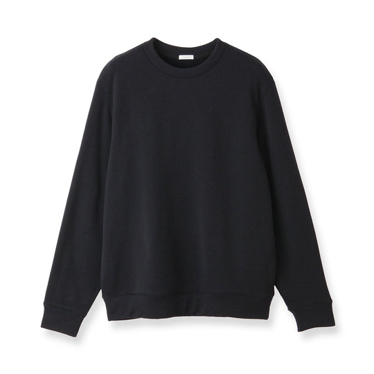 Wool Pile Sweatshirt Color: Navy