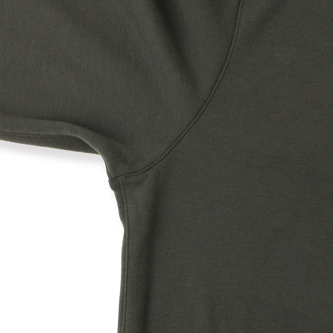 Wool Pile Sweatshirt Color: Khaki